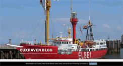 Desktop Screenshot of cuxblog.de